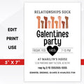 Funny Galentines Day Invitation